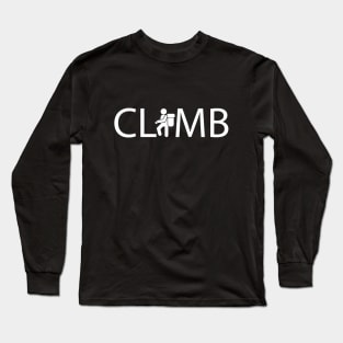 Climb climbing Long Sleeve T-Shirt